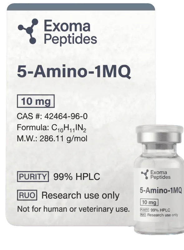5-Amino-1MQ 10 mg — vial liofilizado de investigación, EXOMA Peptides México