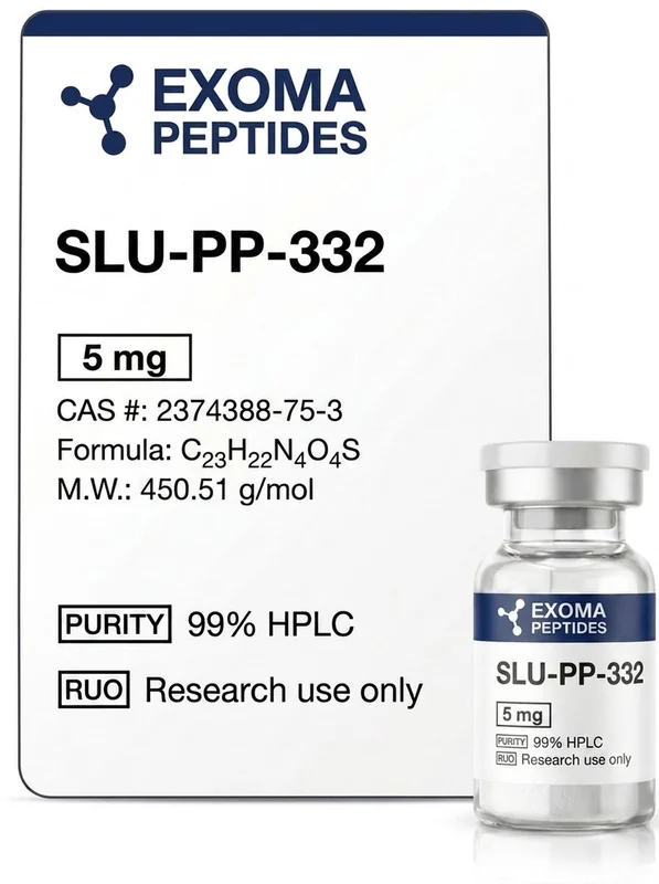 SLU-PP-332 5 mg — vial liofilizado de investigación, EXOMA Peptides México